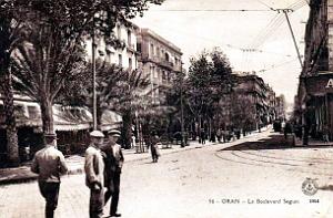 Oran - Boulevard Seguin - 1914